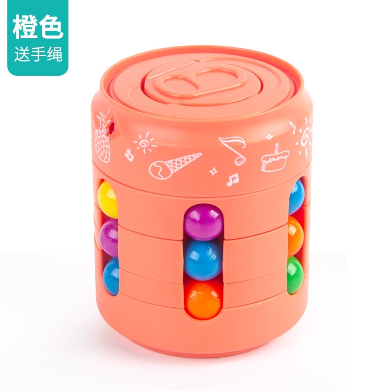 Pitchcan Rubik'S Cube Coke Magic Bean Fingertip Gyro Finger Rotating Ball Benefit Intelligence Decompression Children'S Toys - Image 1